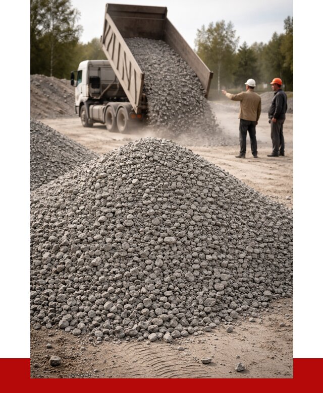 Гранитный щебень фракция 0-5 в Новосибирске от 2948 руб ПРОНЕРУДНвс