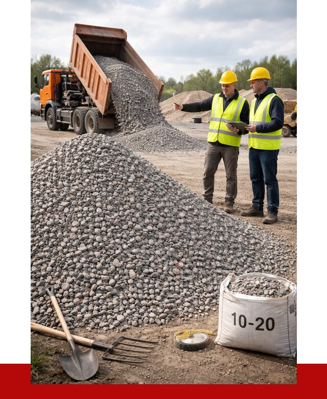 Гранитный щебень фракция 10-20 в Новосибирске от 4270 руб.|ПРОНЕРУДНвс