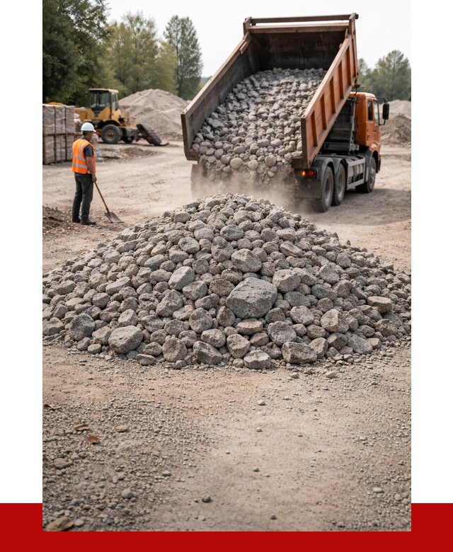 Гранитный щебень фракция 70-150 в Новосибирске от 1677 | ПРОНЕРУДНвс