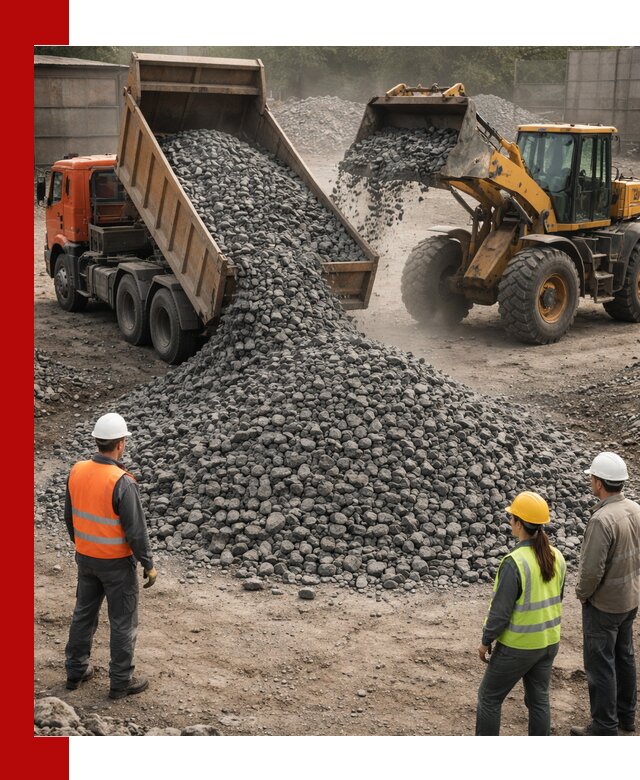 Щебень габбро-диабаз фракция 40–70 доставка в Новосибирске