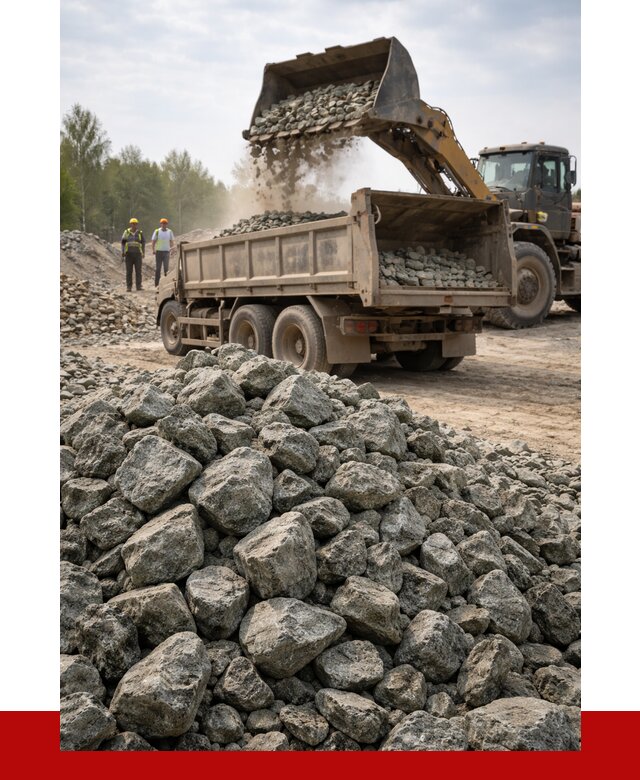 Щебень габбро диабаз фракция 70-150 в Новосибирске от 2846 р.|ПРОНЕРУДНвс