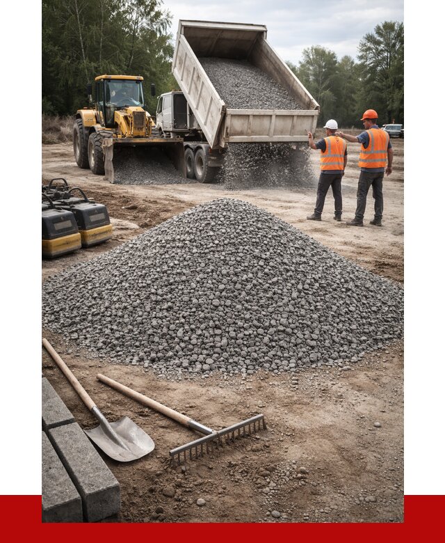 Гравийный щебень купить в Новосибирске от 2237 р. ПРОНЕРУДНвс