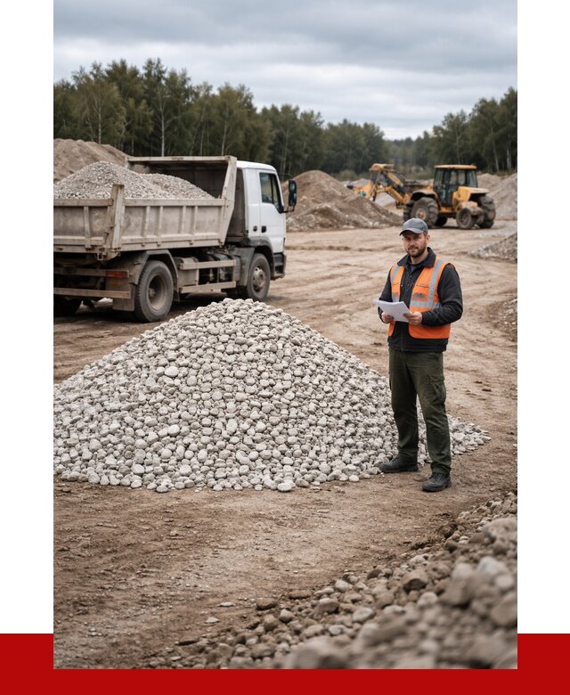 Доломитовый щебень в Новосибирске купить от 2237 р., ПРОНЕРУДНвс