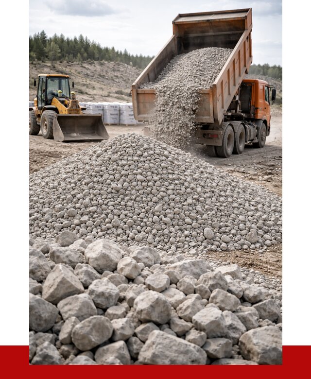 Доломитовый щебень фр. 20-40 в Новосибирске от 4270 р. | ПРОНЕРУДНвс