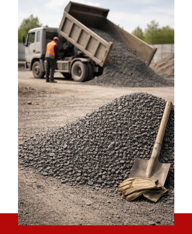 Шлаковый щебень фракция 5-20 в Новосибирске от 1830 р. ПРОНЕРУДНвс