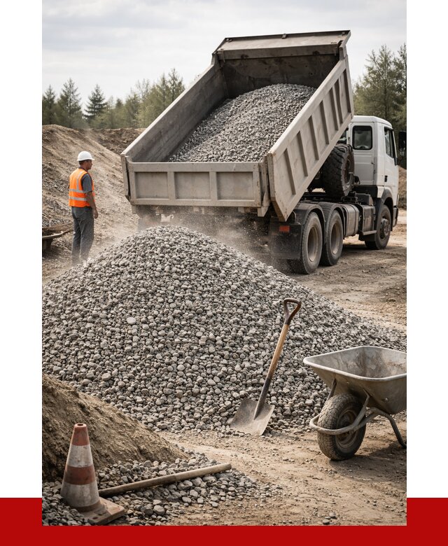 Купить вторичный щебень в Новосибирске от 1525 р. - ПРОНЕРУДНвс