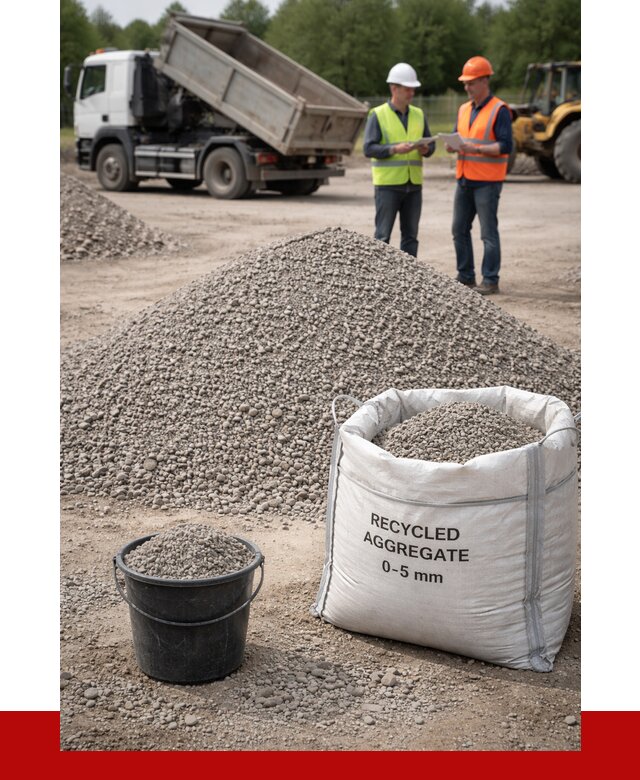 Вторичный щебень фракция 0-5 в Новосибирске от 1627 р. ПРОНЕРУДНвс