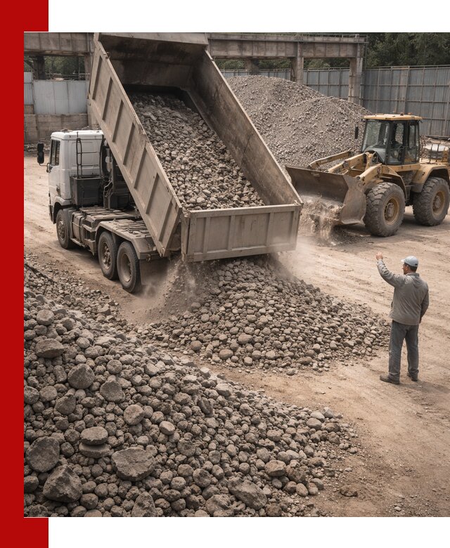 Вторичный щебень фракция 20-40 с доставкой в Новосибирске