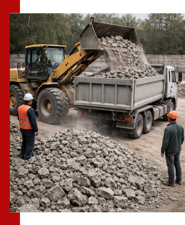 Вторичный щебень фракция 70–150 в Новосибирске с доставкой