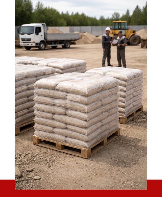 Карьерный песок в мешках в Новосибирске от 1220 р. - ПРОНЕРУДНвс