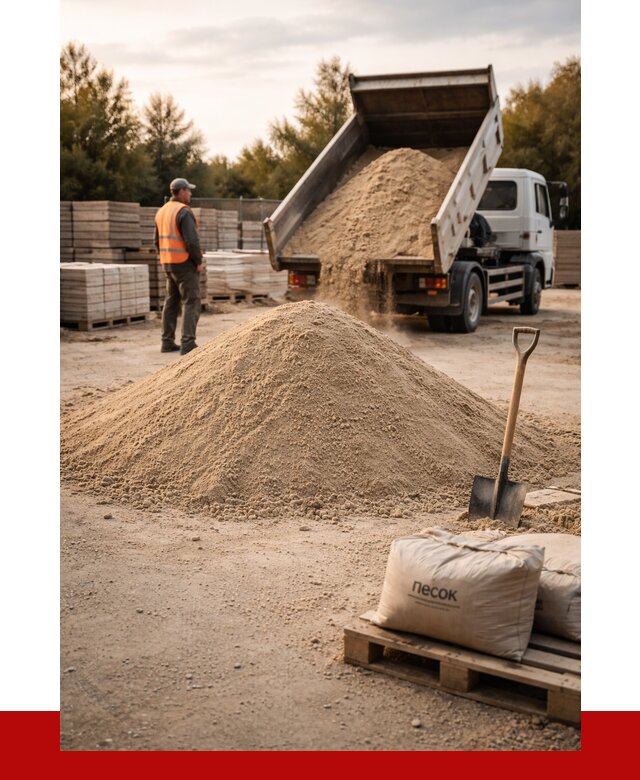 Купить сухой песок в Новосибирске с доставкой от 2440 р. | ПРОНЕРУДНвс