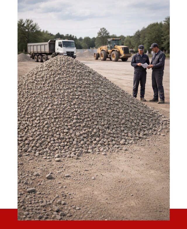 Купить гравий фракция 40-70 в Новосибирске от 1220 р. | ПРОНЕРУДНвс