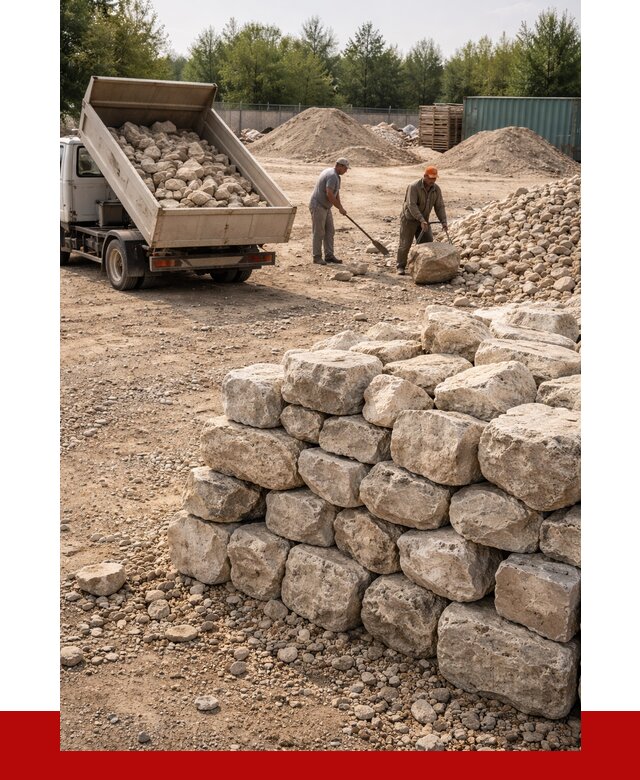 Бутовый камень известняковый в Новосибирске от 4270 р. | ПРОНЕРУДНвс