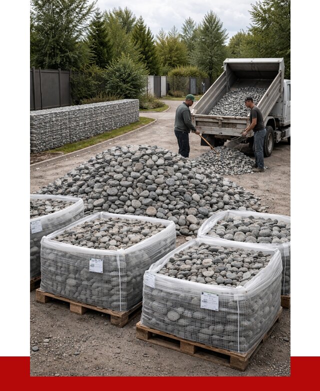 Камень для габионов в Новосибирске от 4270 р. за куб | ПРОНЕРУДНвс