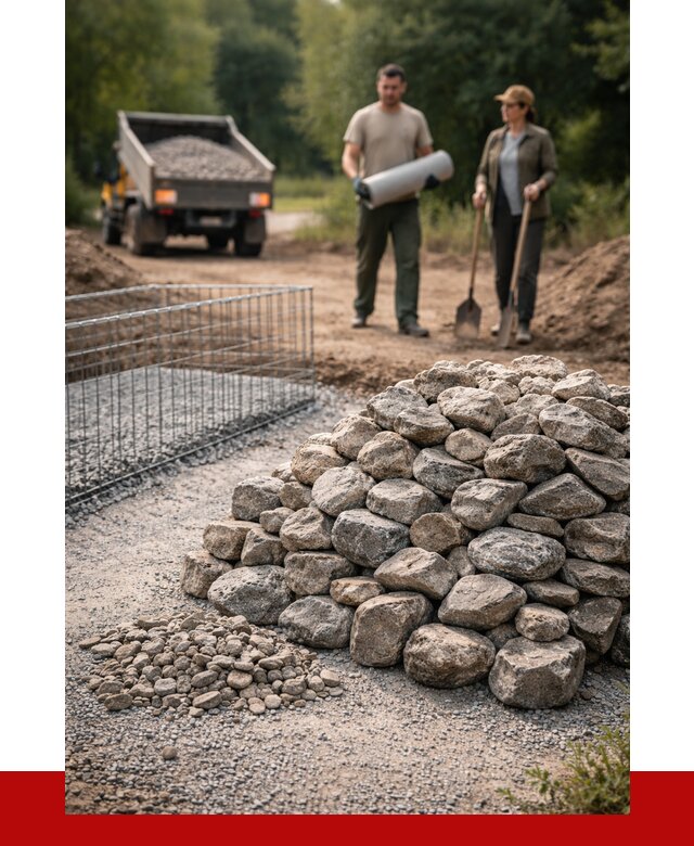 Камень для габионов фракция 100-200 в Новосибирске от 4880 р. | ПРОНЕРУДНвс