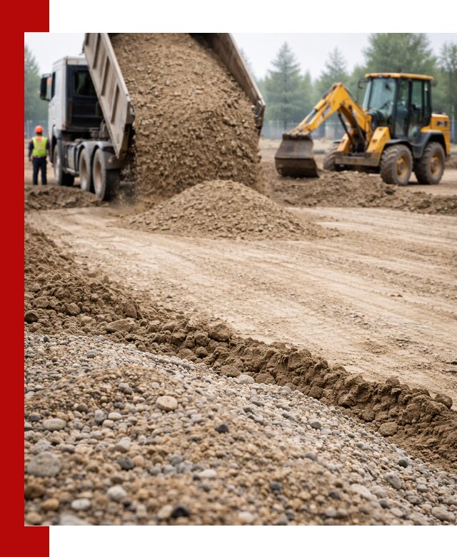 Опгс для подушки основания и выравнивания в Новосибирске