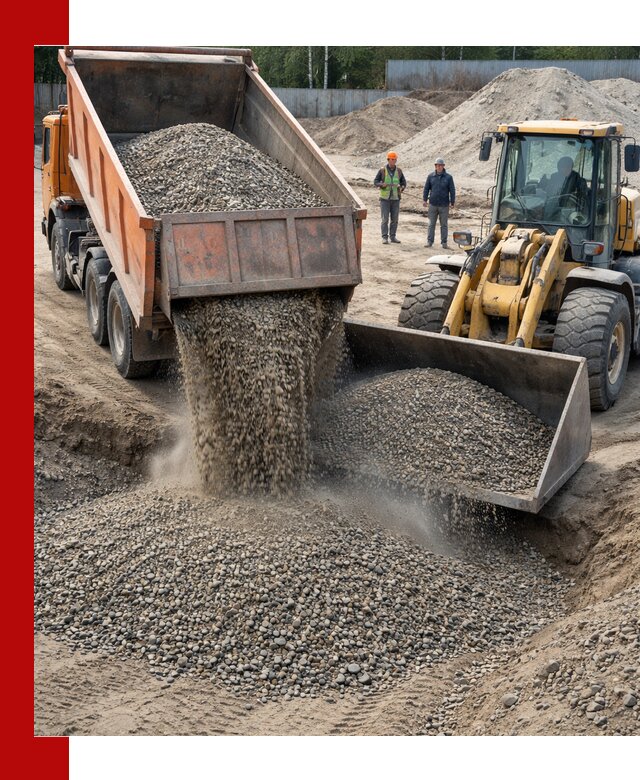 Доставка щпс С9 самосвалами по выгодным тарифам в Новосибирске