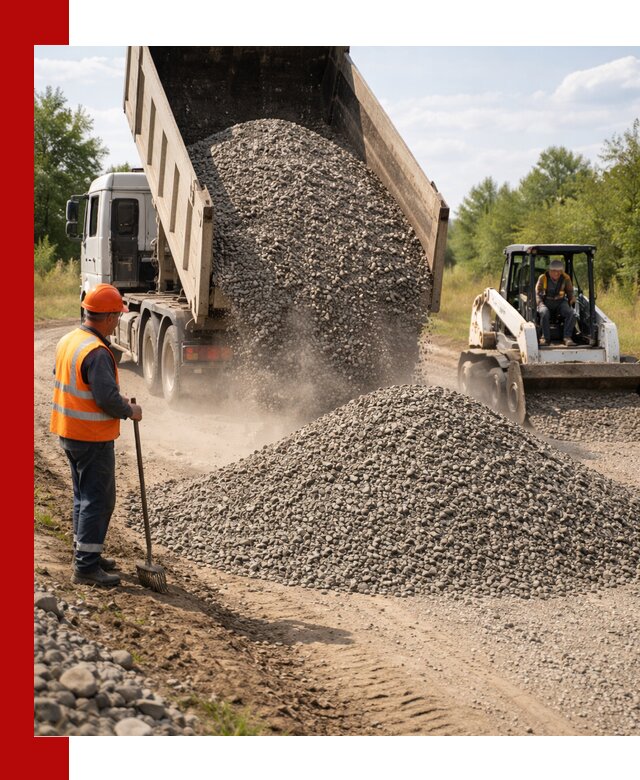 Доставка щпс С10 в Новосибирске — сыпучие материалы оптом и врозь
