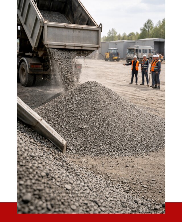 Гравийный отсев 0-5 в Новосибирске от 1220 р. с доставкой | ПРОНЕРУДНвс