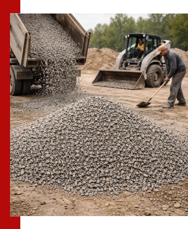 Гранитная крошка фракция 5-10 доставка и продажа в Новосибирске