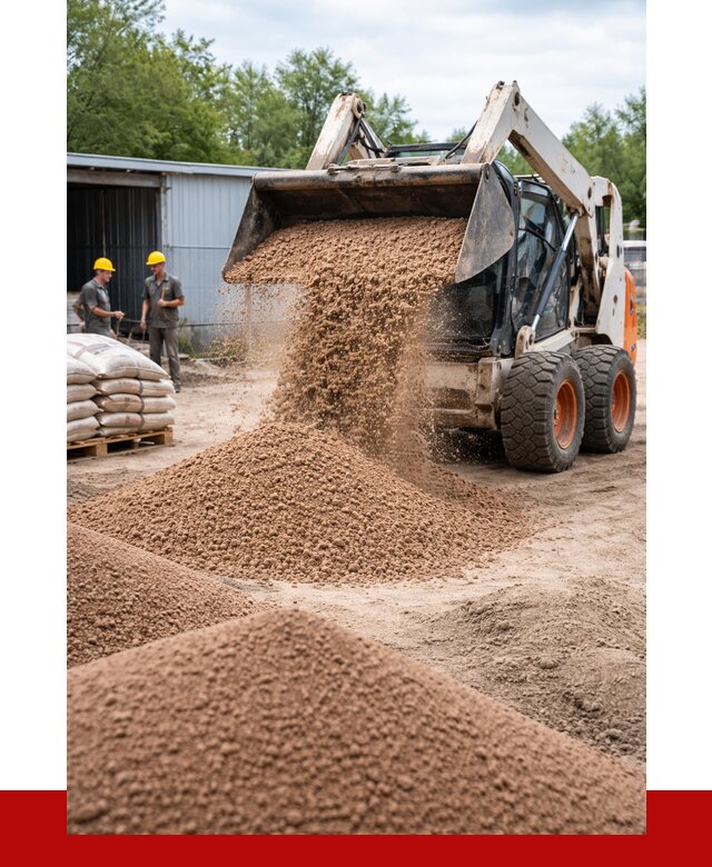 Керамзитовый песок в Новосибирске с доставкой от 4575 р. | ПРОНЕРУДНвс