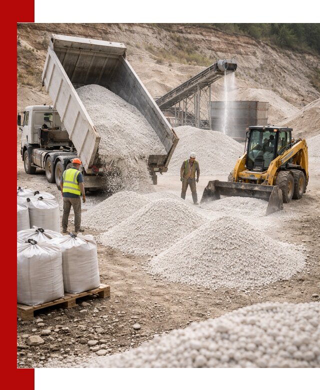 Доставка перлита в Новосибирске для тепло-, звуко- и гидроизоляции