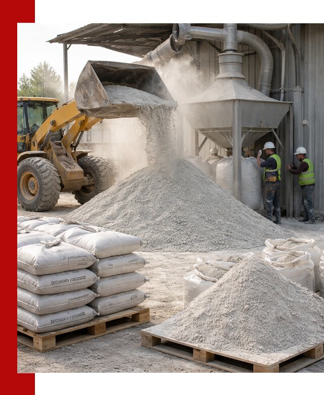 Доставка доломитовой муки в Новосибирске оптом и в розницу