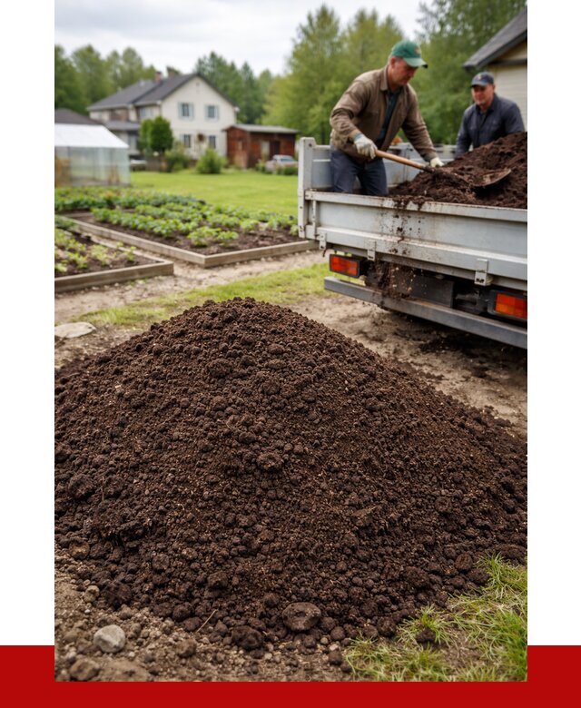 Плодородный грунт в Новосибирске с доставкой от 4270 р. | ПРОНЕРУДНвс