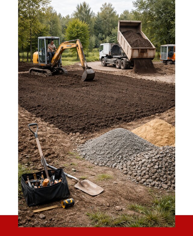 Купить грунт для отсыпки участка в Новосибирске от 2542 р. | ПРОНЕРУДНвс