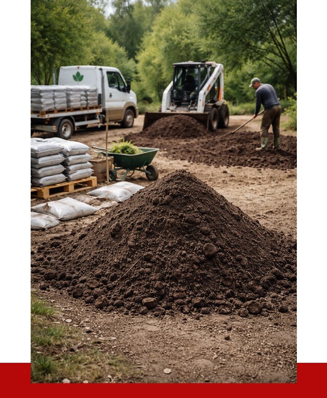 Грунт для озеленения с доставкой в Новосибирске от 1830 р. | ПРОНЕРУДНвс
