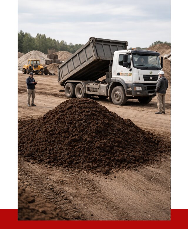 Низинный торф с доставкой в Новосибирске от 1220 р. | ПРОНЕРУДНвс