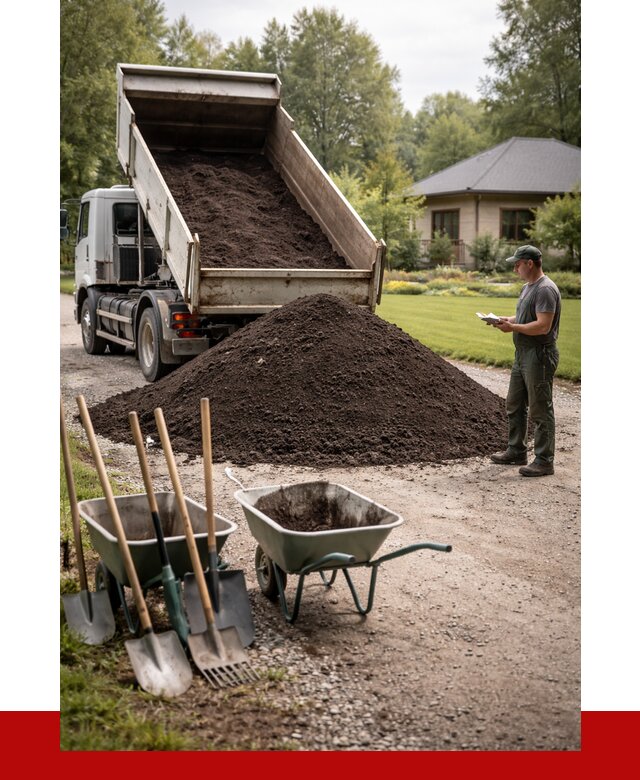 Купить чернозем с доставкой в Новосибирске от 1830 р. | ПРОНЕРУДНвс