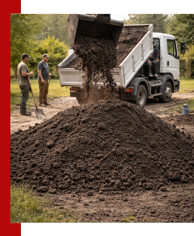 Доставка и продажа чернозема в Новосибирске оптом и в розницу