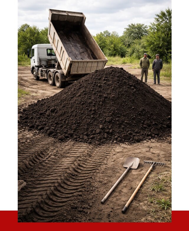 Купить чернозем навалом в Новосибирске от 1220 р. за куб | ПРОНЕРУДНвс
