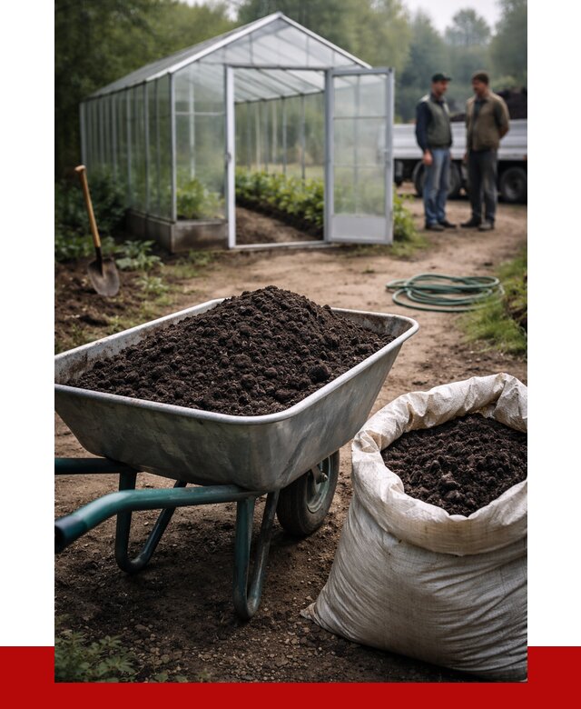 Чернозем для теплицы в Новосибирске с доставкой от 1525 р. | ПРОНЕРУДНвс