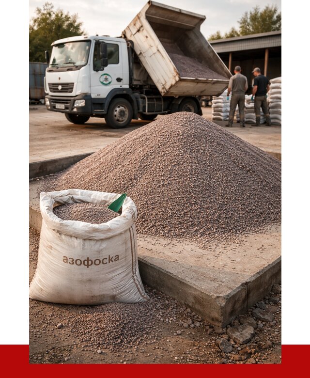 Купить азофоска в Новосибирске с доставкой от 1220 р. за куб | ПРОНЕРУДНвс