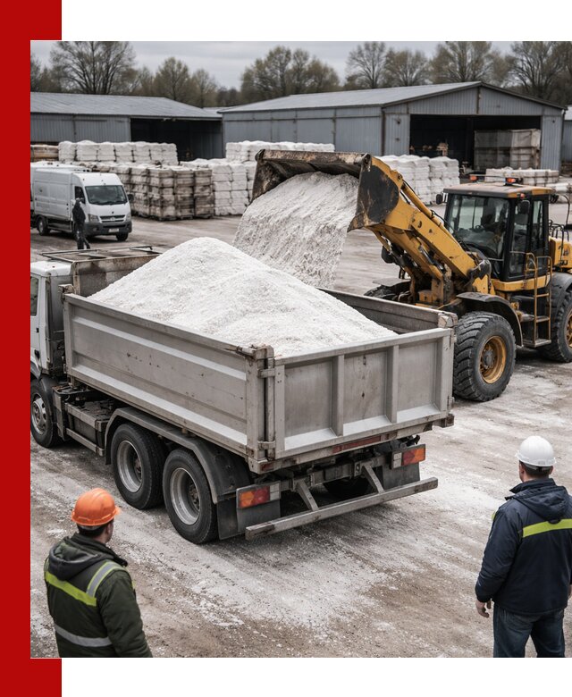 Поставка технической соли с доставкой в Новосибирске