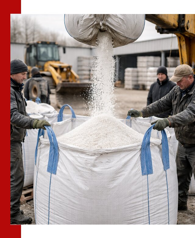 Доставка соли в биг-бегах оптом в Новосибирске