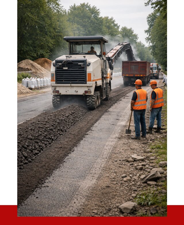 Фрезерованный асфальт в Новосибирске от 2237 р./куб. | ПРОНЕРУДНвс