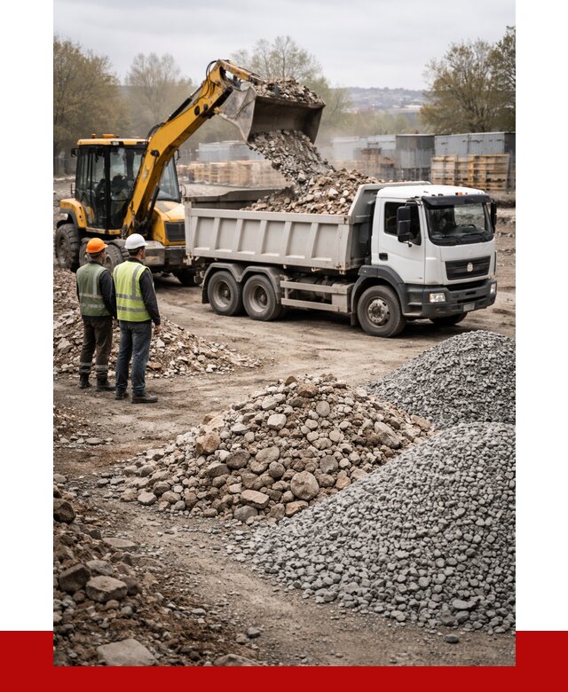 Купить строительный бой в Новосибирске с доставкой от 4270 р. | ПРОНЕРУДНвс