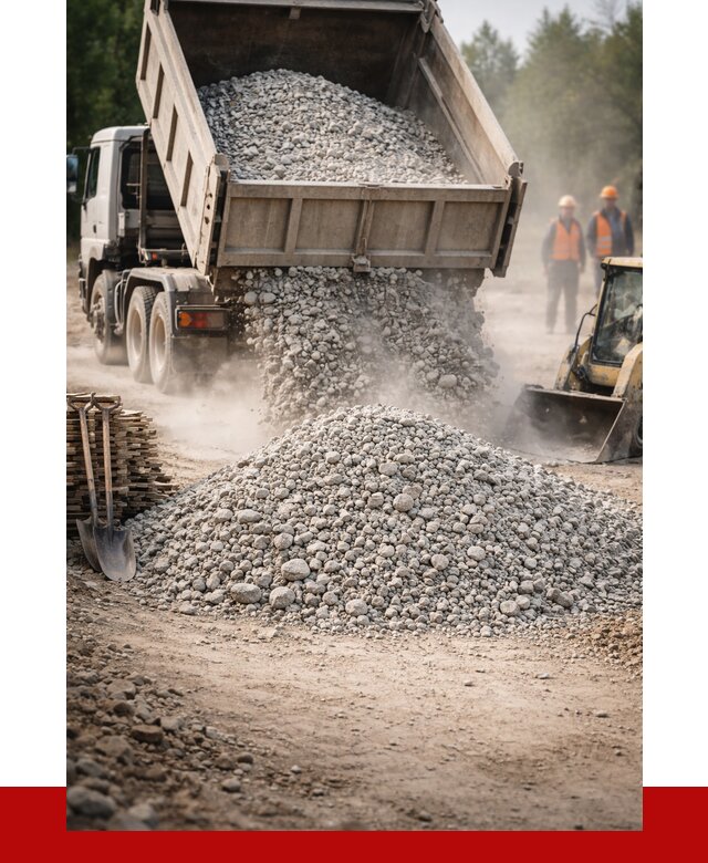 Купить дробленый бетон в Новосибирске от 1728 р./куб | ПРОНЕРУДНвс