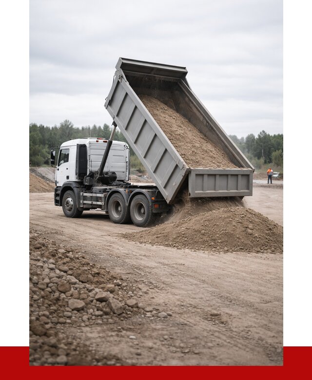 Доставка самосвалом 15 кубов в Новосибирске от 6608 руб. | ПРОНЕРУДНвс