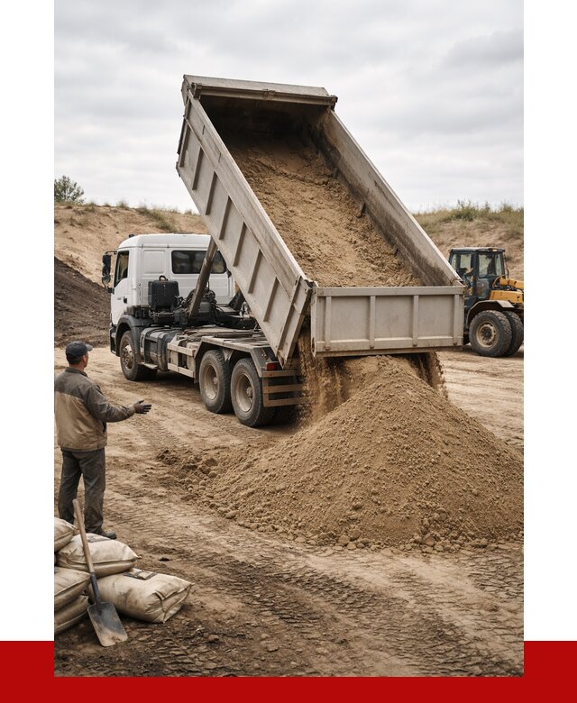 Доставка самосвалом 20 кубов в Новосибирске от 7625 р. | ПРОНЕРУДНвс