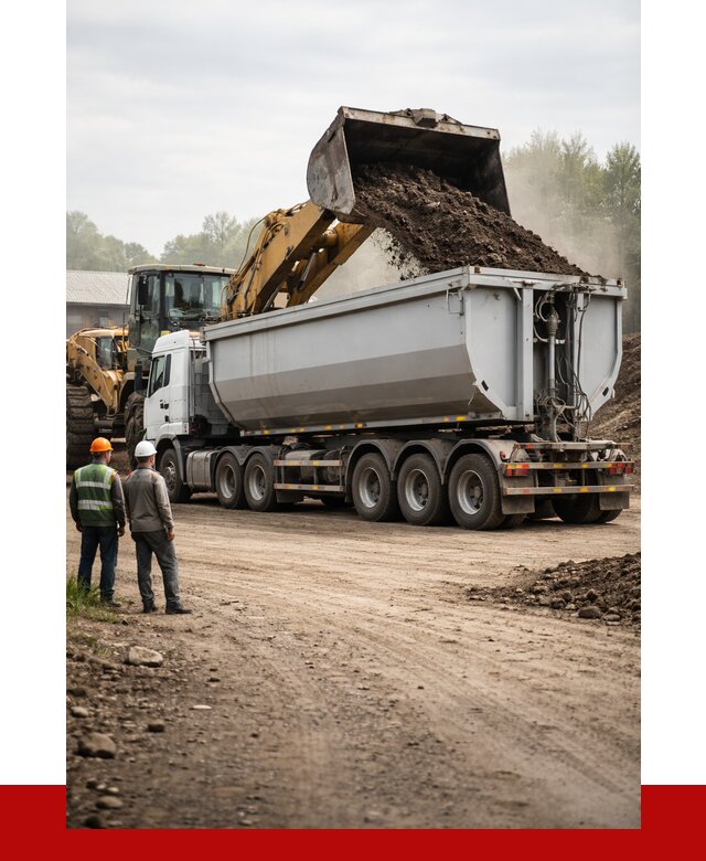 Аренда Тонар 40 тонн в Новосибирске от 6608 руб. в сутки | ПРОНЕРУДНвс