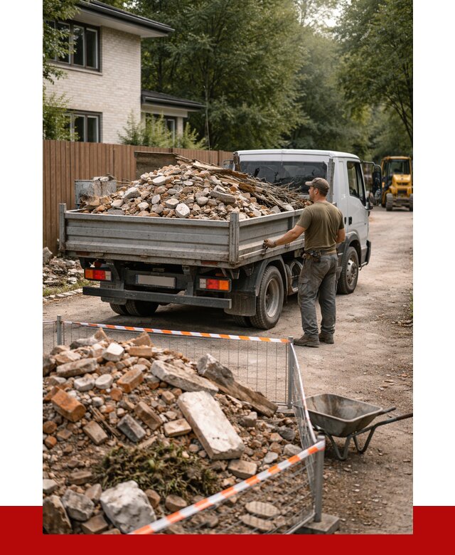 Вывоз строительного мусора с погрузкой в Новосибирске от 7625 р | ПРОНЕРУДНвс